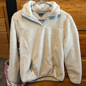 Eddie Bauer off white Sherpa
